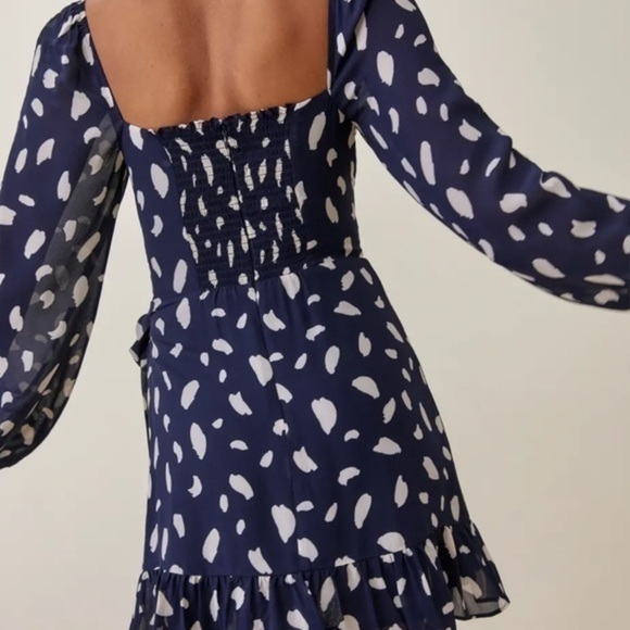 SALE✨Reformation Cammi Dress in Splatter *NEW* - Picture 3 of 6